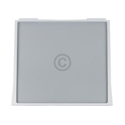 Glasplatte BOSCH 00746673 502x475mm mit Rahmen für Gemüsefach KühlGefrierKombination