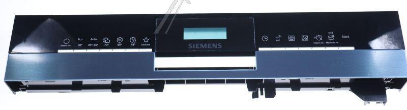 Blendenkasten für Geschirrspüler Bosch Siemens 11056310 Edelstahl, 6 Programme