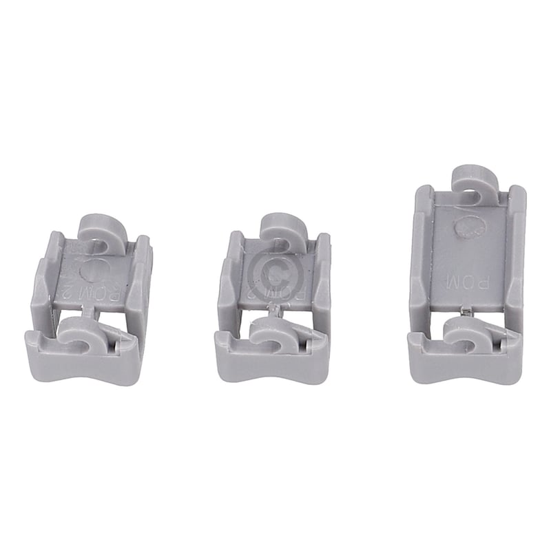 Lager passend für Bosch 00418674 Set für Oberkorbablagen Geschirrspüler 3Stk