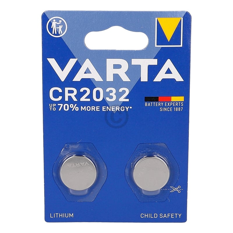 Knopfzelle CR2032 Lithium VARTA 06032101402 2Stk Varta