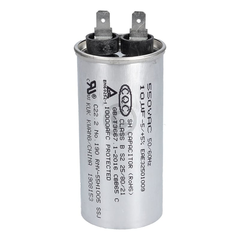 Kondensator 10µF LG EAE32501009 für Kühlschrank Kühl-Gefrierkombination