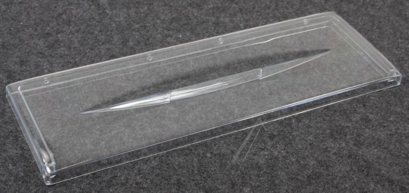 Blende Gemüsefach für Kühlschrank Smeg 766137772 Frontblende transparent