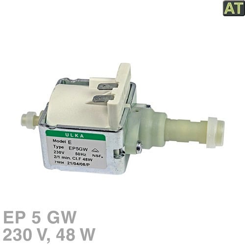 Elektropumpe Ulka EP5GW 230Volt feuerfest, AT! DeLonghi, Saeco Philips