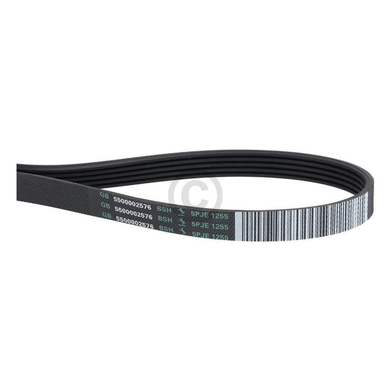 Keilrippenriemen 1255PJ5E BOSCH 00678915  für Waschmaschine