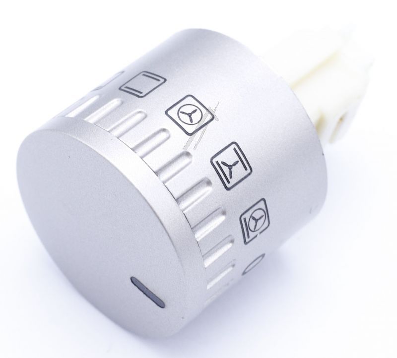 Drehknopf für Amica Ofen 9053961 Edelstahl