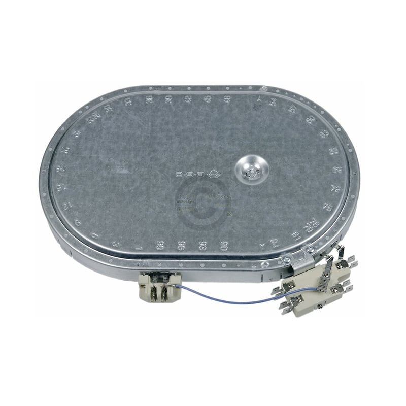Strahlheizkörper 260x165mm oval BOSCH 00670016 für Glaskeramikkochfeld