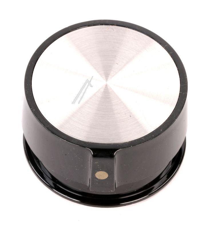 Gasknopf für Ofen Amica 9065385 schwarz mit Abdeckung