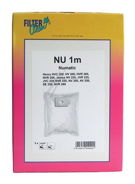 Staubsaugerbeutel für Waschmaschine Filterclean FL0278K 3er Pack