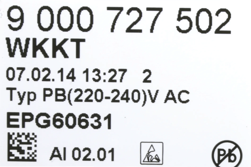 Leistungsmodul programmiert 00656157