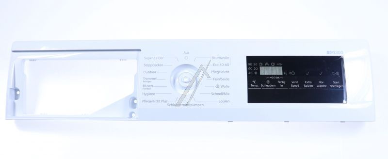 Bedienblende für Waschmaschine Bosch Siemens 11052785 Tastenfeld, Display