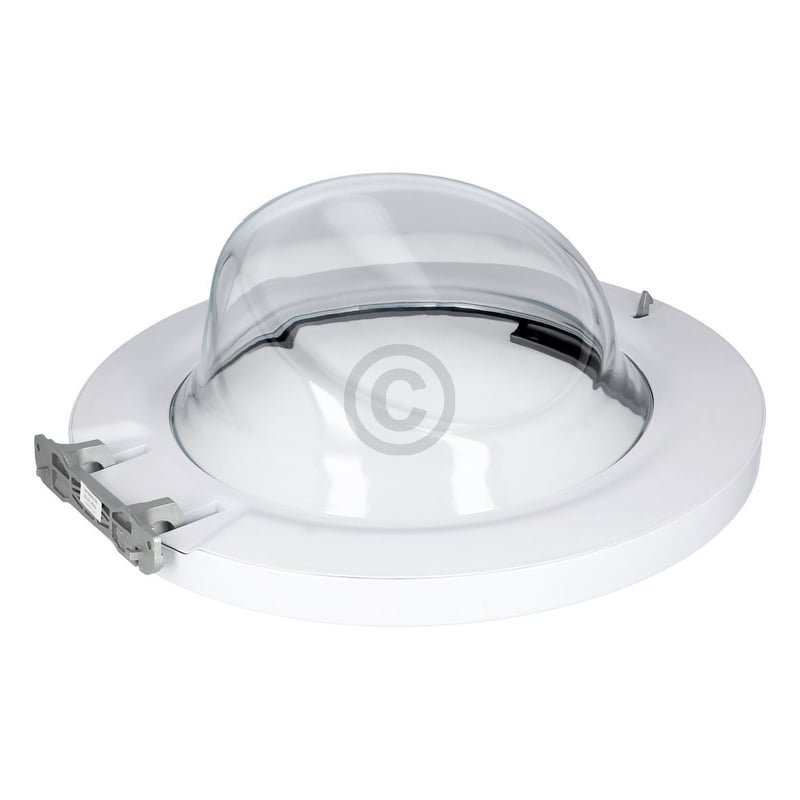 Türe mit Türringen Bullauge Scharnier Griff Blomberg 2439200100 für Frontlader Waschmaschine