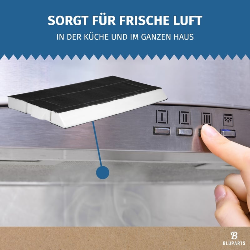 Kohlefilter passend für Neff Z5144X1 00434229 in Dunstabzugshaube 10108219