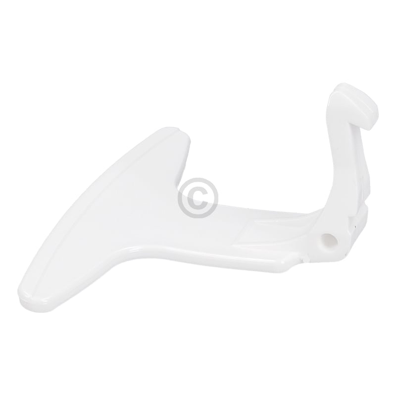 Türgriff passend für Gorenje 154471 weiß mit Schließhaken für Waschmaschine