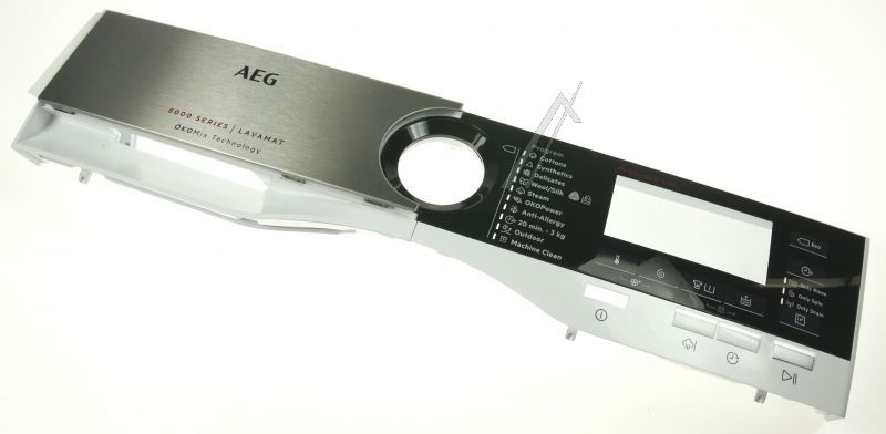 Bedienblende Handgriff Set für Waschmaschine Electrolux 4055381661 Frontblende Steuerung L8F