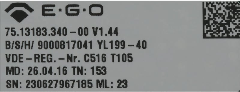 Bedienmodul 00745608