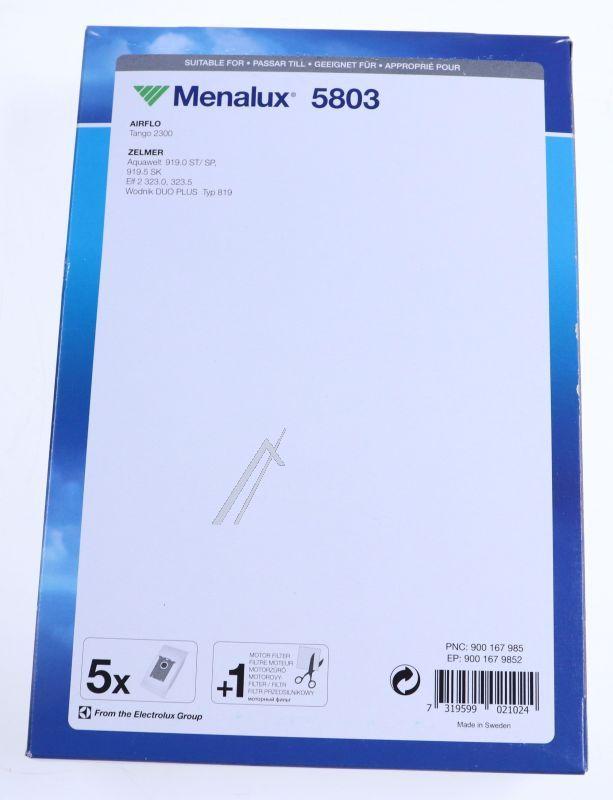 Staubsaugerbeutel & Mikrofilter Set für Staubsauger Electrolux AEG 9001679852 5 Beutel, 1 Mikrofilter zum Zuschneiden