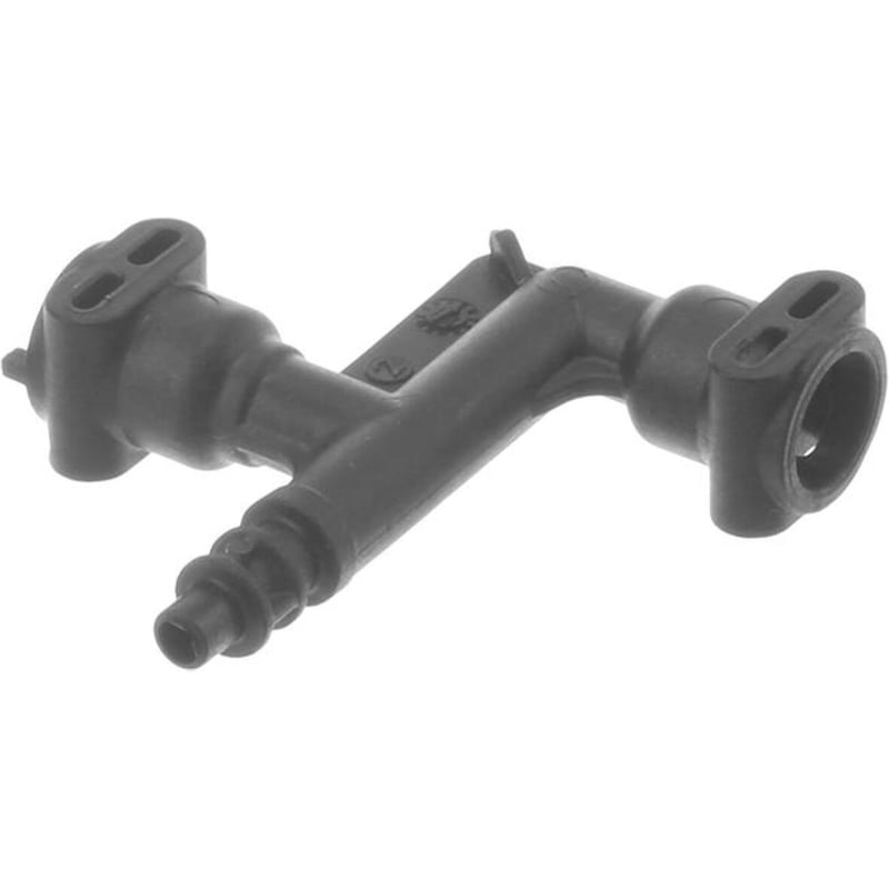 Verbindungsteil Fluid-Anschluss T-Form D=3,95 mit Klammer D=5mm brüniert Fluid-Anschluss T-Form D=3,95 mit Klammer D=5mm br 10001333