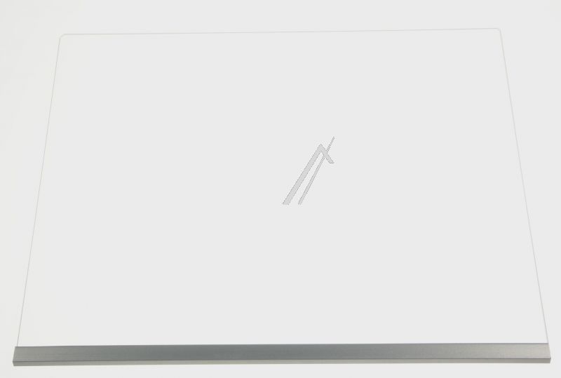 Glasplatte klein mit Silberprofil für Kühlschrank Whirlpool 482000092566
