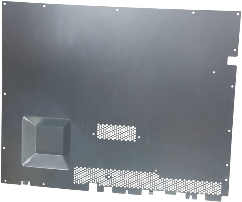 Gehäuseseite für Mikrowelle Bosch 11027398 links, weiß