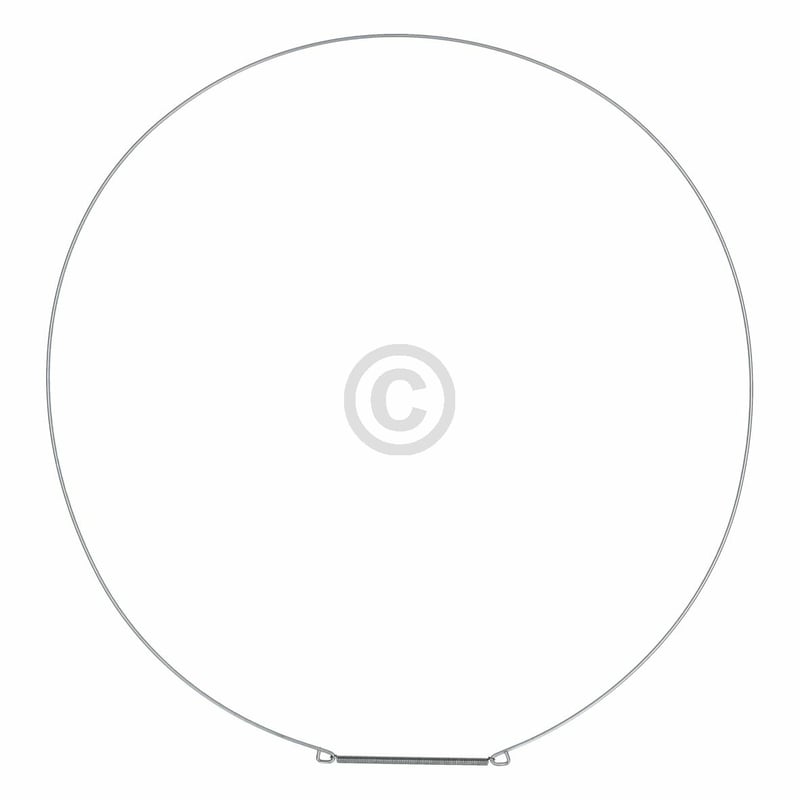 Spannring Whirlpool 480111100189 vorne für Türmanschette Waschmaschine
