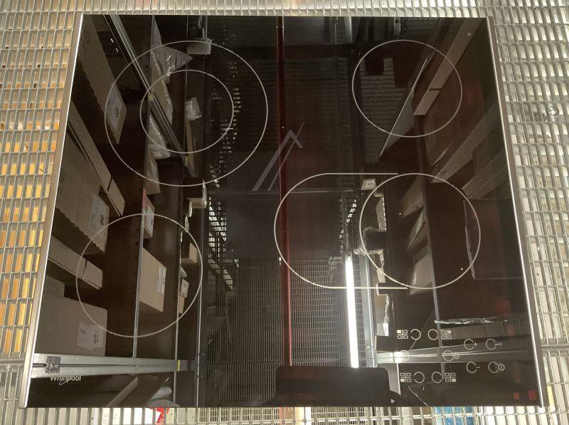 Kochfeld für Ofen Whirlpool 488000616810 Keramikglas