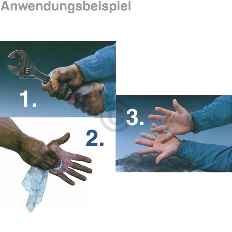 Reinigungstücher für Hand+Flächen ITW Dymon Scrubs, 15er Box