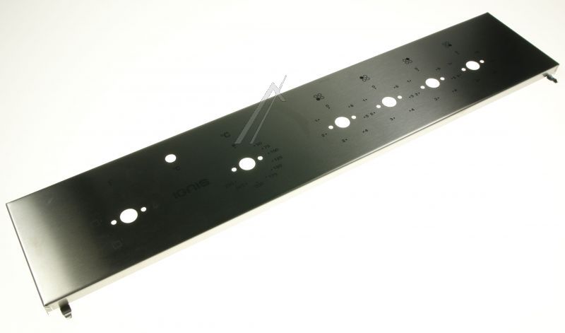 Bedienblende für Ofen Whirlpool/Indesit 481010439445 Edelstahl