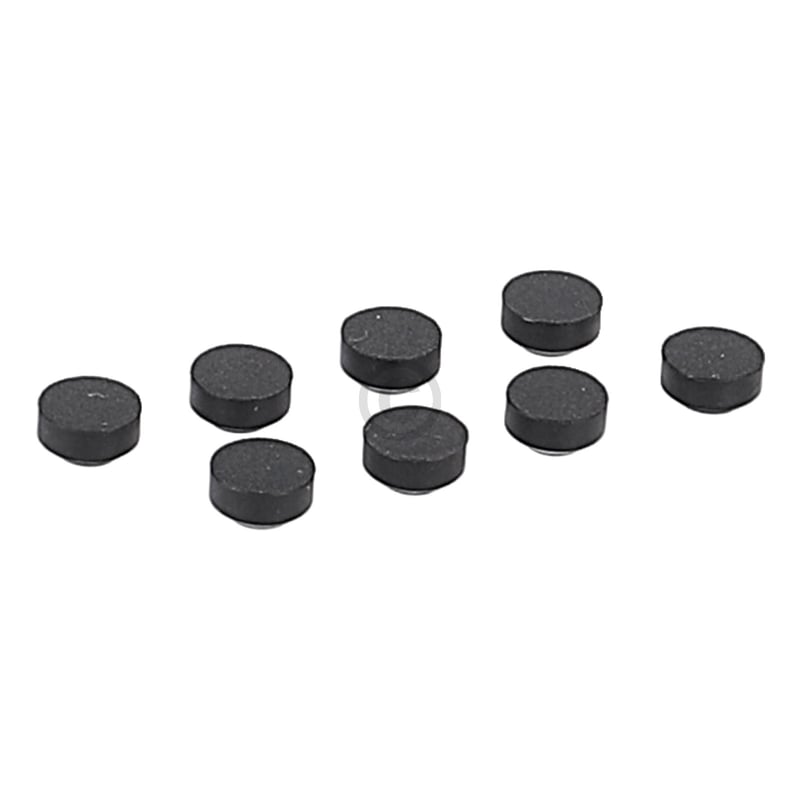 Screw Hole Rubber Of Top Decorative Cover (Black) 201-2228-1348
