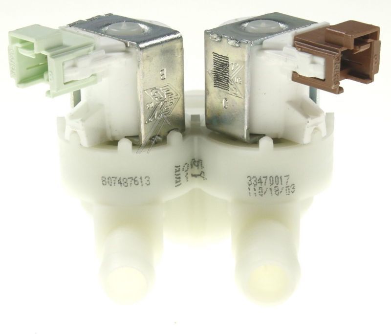Elektroventil für Waschmaschine Electrolux Bitron 33490344,33490489 2-fach