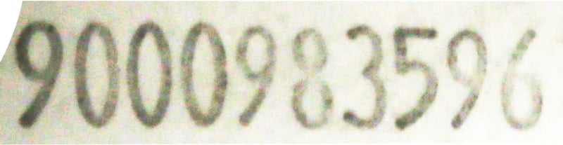 Bedienblende 11006000