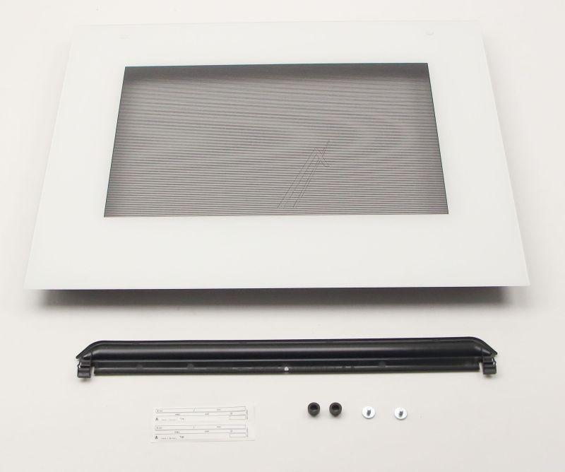 Backofenscheibe für Ofen Bosch Siemens 20008213 Weiß für 60cm Geräte