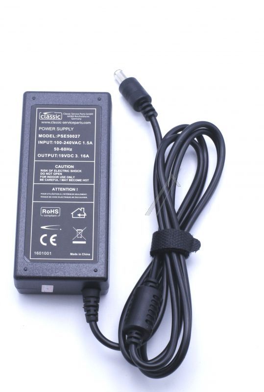 Classic Netzteil für Fernsehen & Telefonie PSE50027EU 19V/3.16A