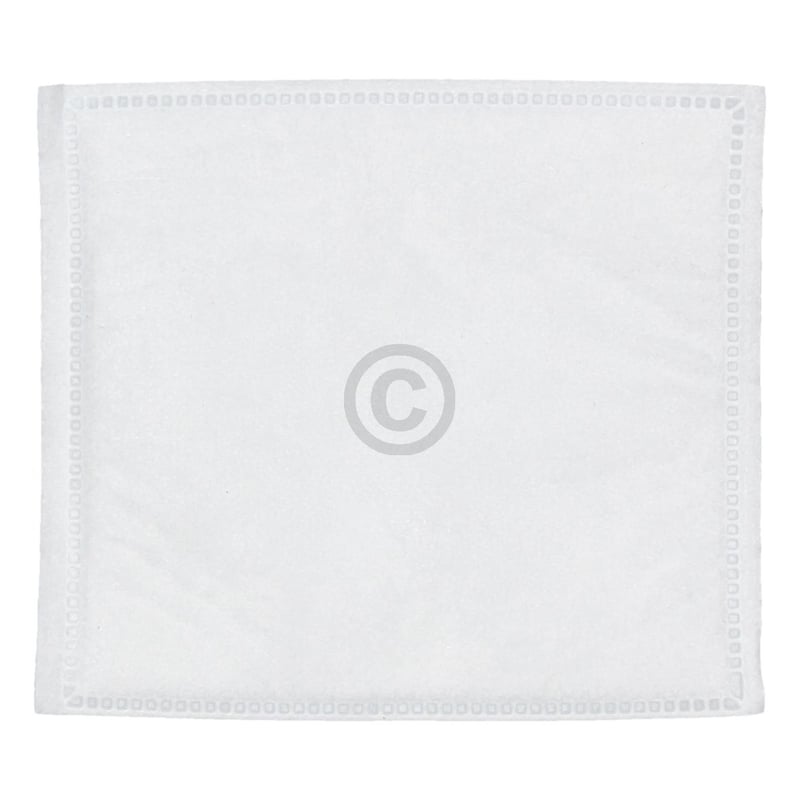 Abluftfiltermatte SIEMENS 00633906 100x90mm für Bodenstaubsauger