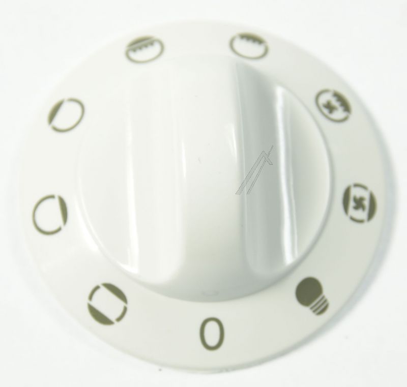 Einstellknopf für Herde, weiß (1250252740006)