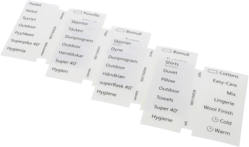 Blende für Trockner Bosch 12012870 Frontblende, weiß