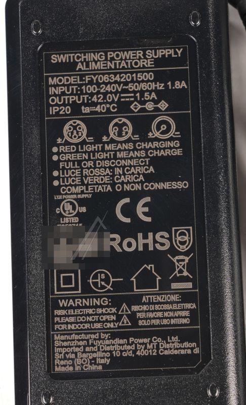 Ladegerät 42V 1,5A Argento ACTEVO_036 für E-Scooter