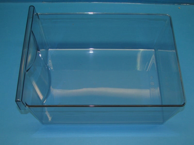 Gemüsebehälter klein für Kühlschrank Hisense/Gorenje 690407 lang, schwarz