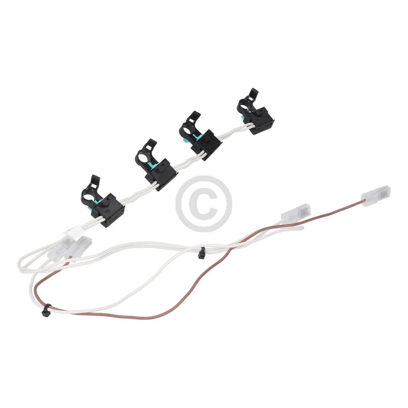 Mikroschalter 4fach für Zündung smeg 694490946 für Kochfeld