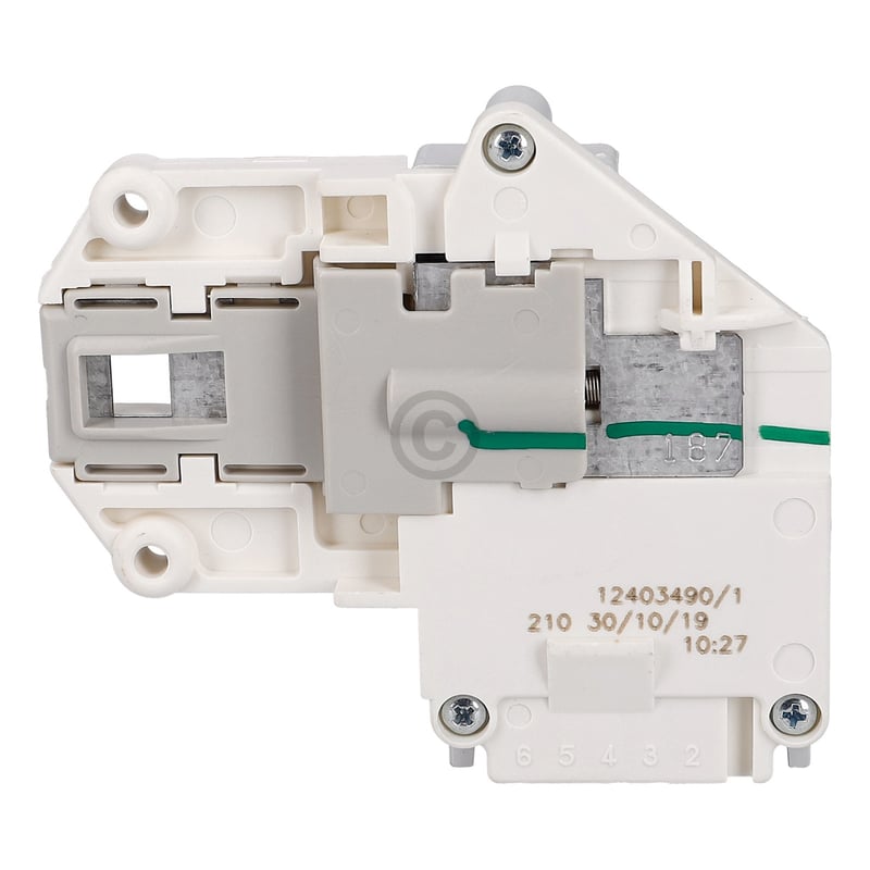 Türverriegelung wie ZANUSSI 124034901/7 OMP für Waschmaschine Waschtrockner