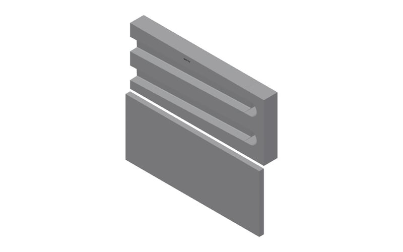 Montageset FL WDVS rechts Meltem 200433 M-WRG-MSF-W-re für Wohnraumlüftung