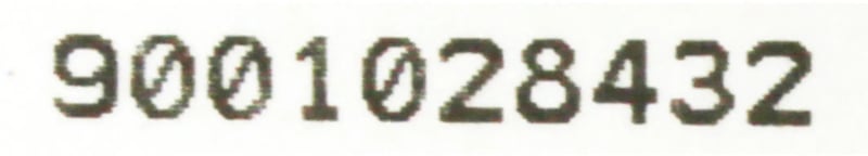 Bedienblende 11006125