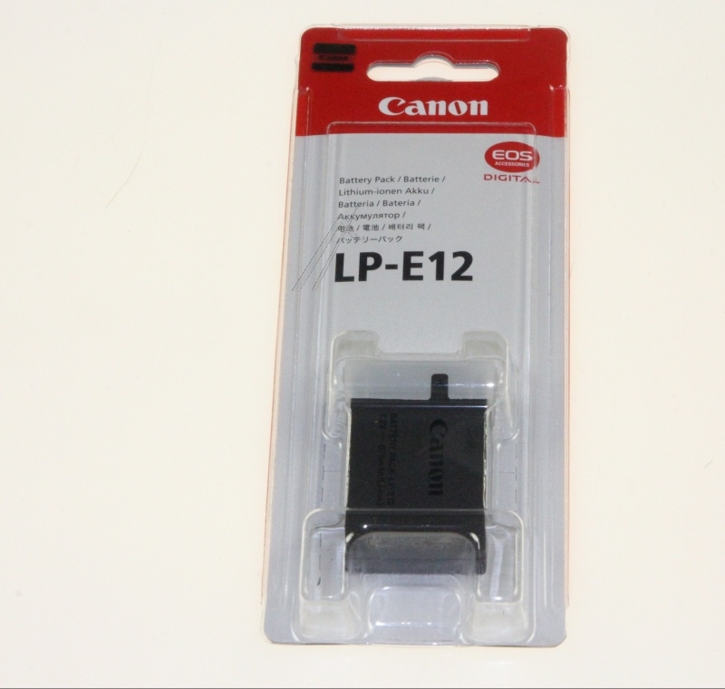 Canon LP-E12 Akku für Kameras 6760B002 Hochleistungsakku
