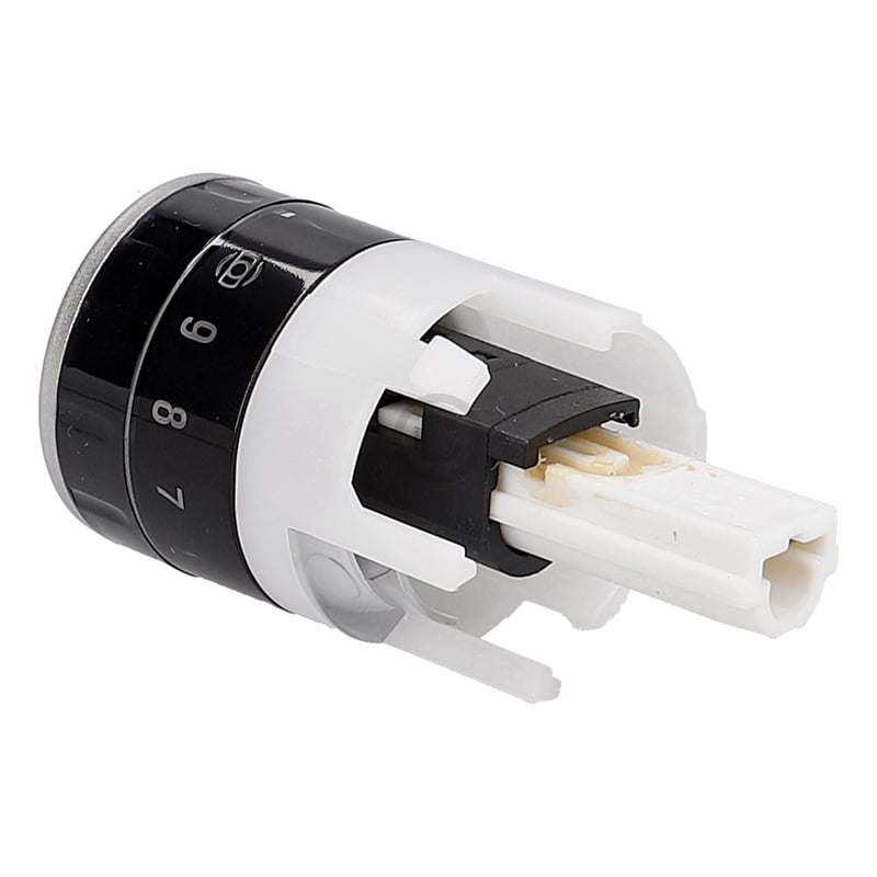 Drehgriff rund, versenkbar, beleuchtet, Kochen 2kreis, 00613915