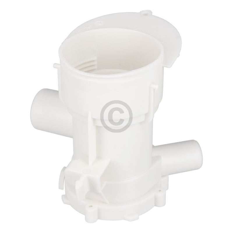 Flusensiebgehäuse für Ablaufpumpe gorenje 333903 in Waschmaschine