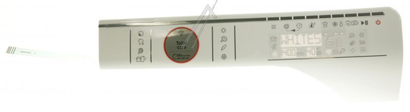 Schaltbrett mit Sensor für Waschmaschine Candy Hoover 43023118 Steuerung Bedienung
