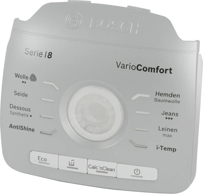 Frontblende für Bügeleisen BSH-Gruppe 12019600 Kunststoff, weiß