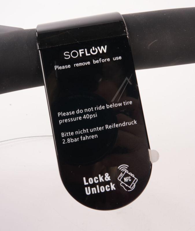Lenkerbaugruppe für E-scooter Soflow 80053137 SO ONE PRO schwarz 22km/h