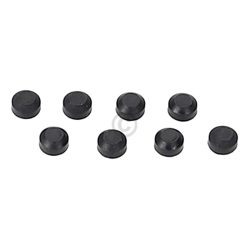 Screw Hole Rubber Of Top Decorative Cover (Black) 201-2228-1348