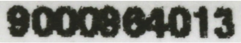 Bedienblende 11003206