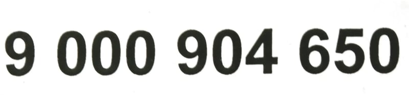 Abdeckplatte 00688037